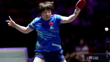 蒯曼3-1战胜伊藤美诚，晋级八强对阵大藤沙月